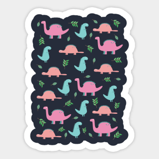 Dinosaur pattern 02 Sticker